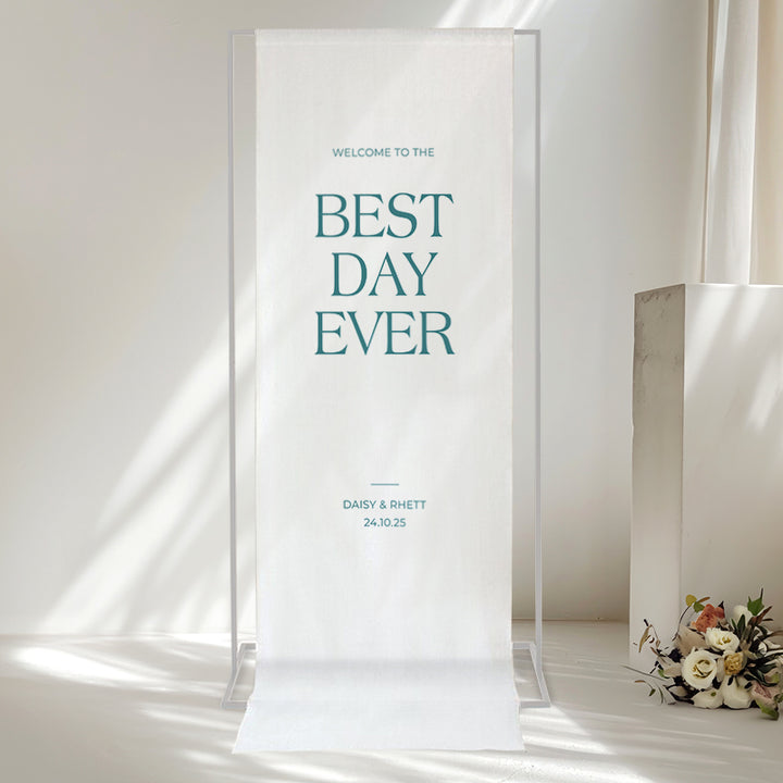 FABRIC SIGN 07 - Best Day Ever