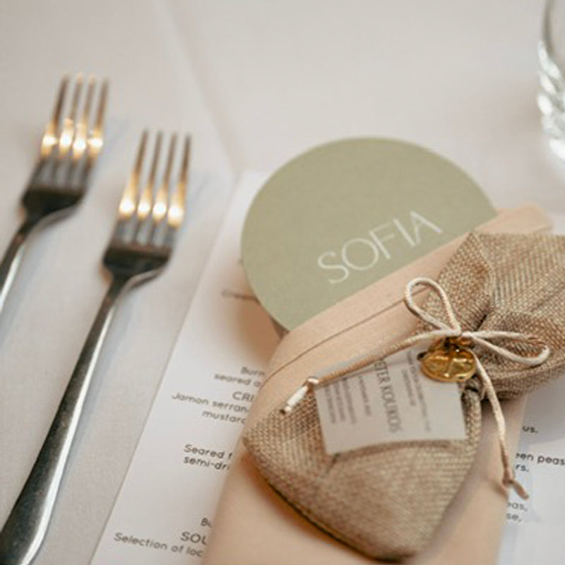 Place Cards - Circular