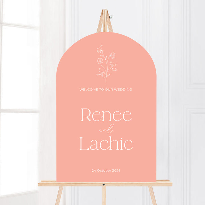 Isolde Welcome Sign