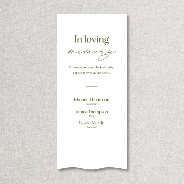 Jacqui Fabric Memory Sign