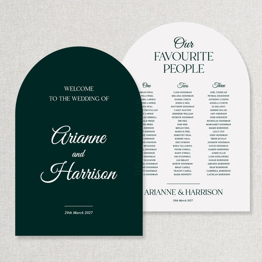 Timeless Welcome & Seating Wedding Sign Bundle | Peach Perfect – Peach ...