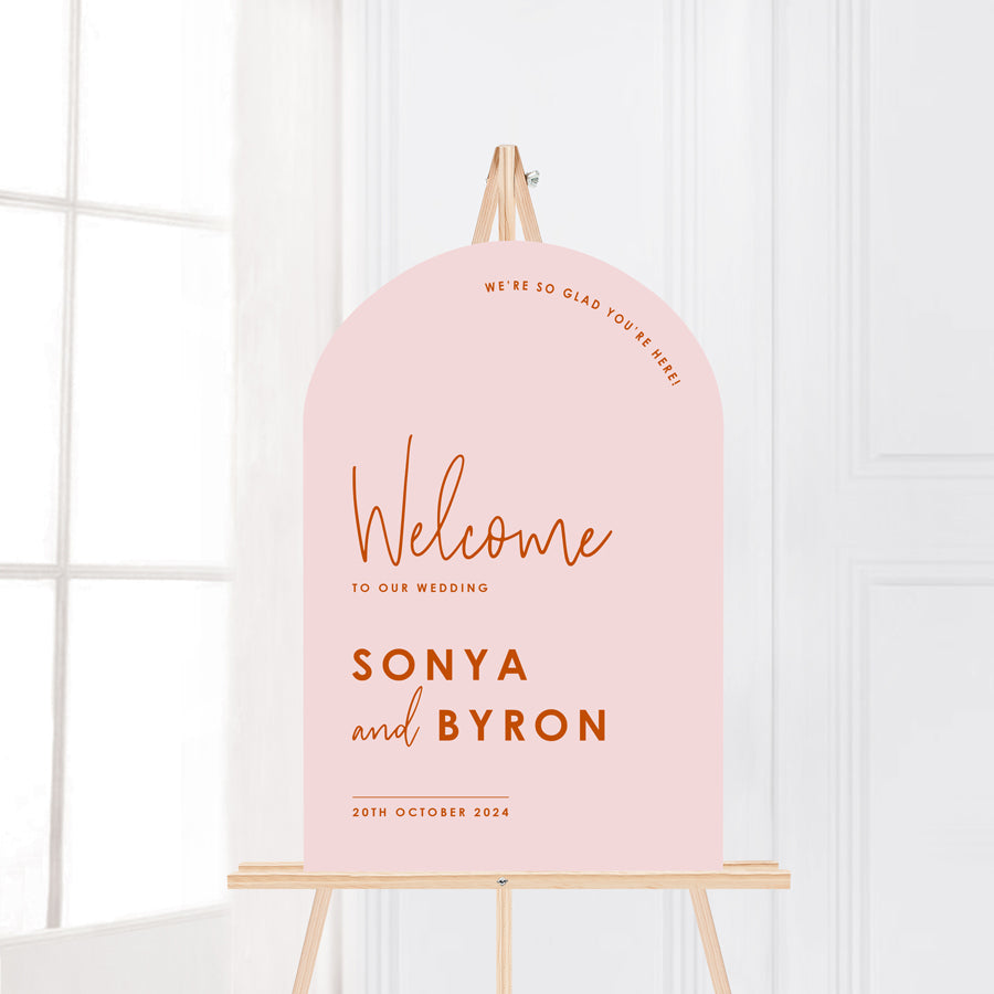 Welcome Sign - Sonya