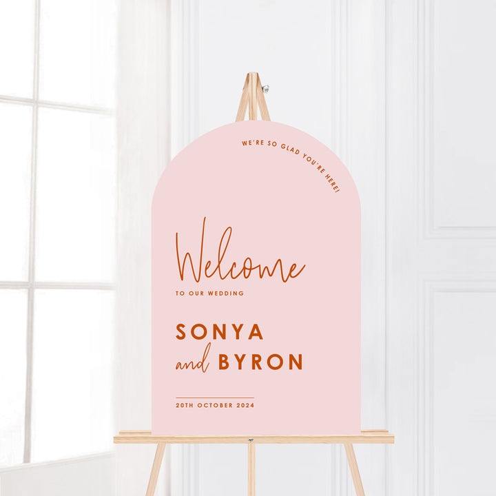 Welcome Sign - Sonya