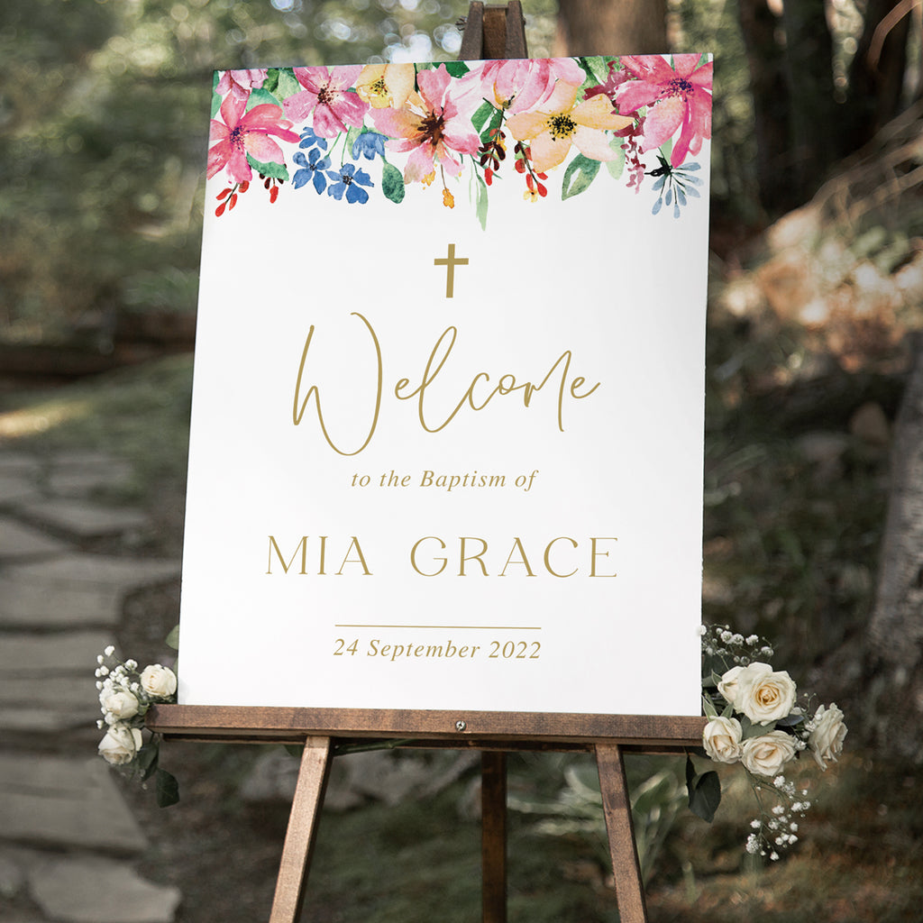 Baptism Prayer Baptism Poem Baptism Sign Baptism Flower Floral